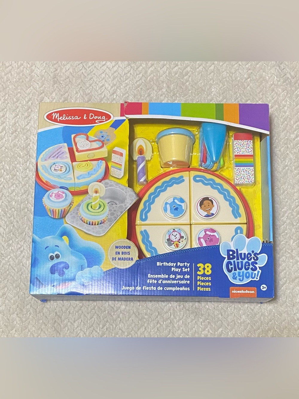 Blues Clues Birthday Cake Party Play Set
